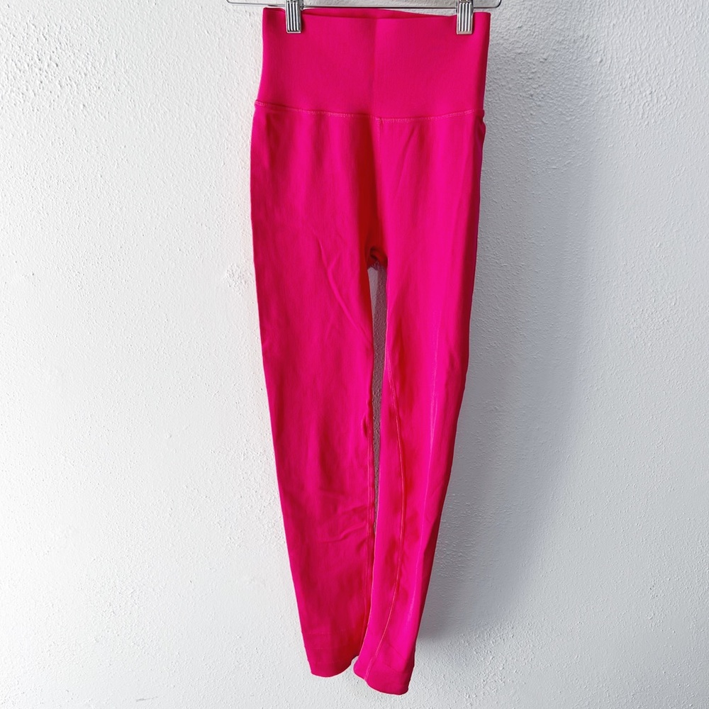 Fabletics Cherry red sculpt knit full legging